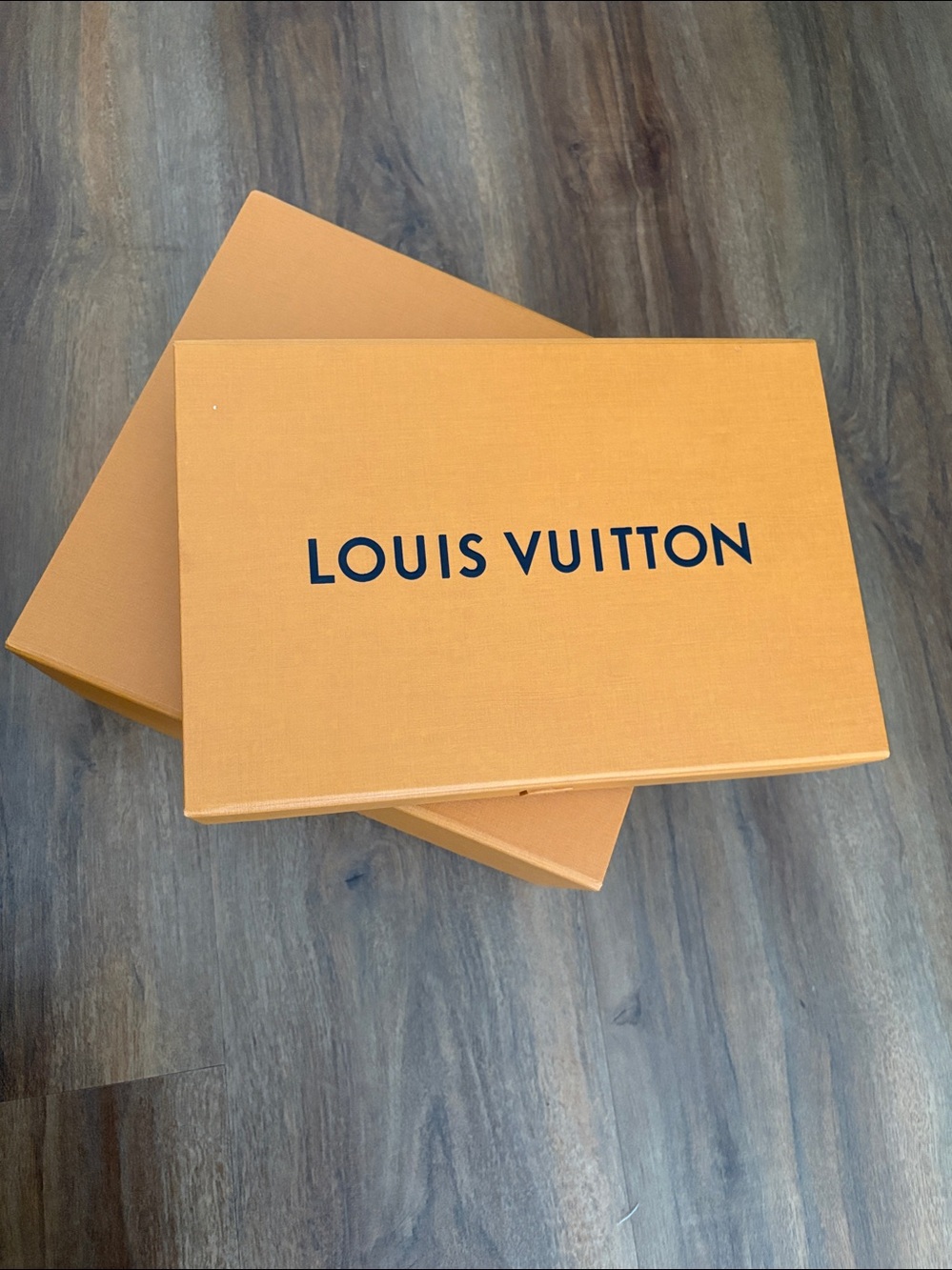 2 Authentic Louis Vuitton Signature Empty Boxes